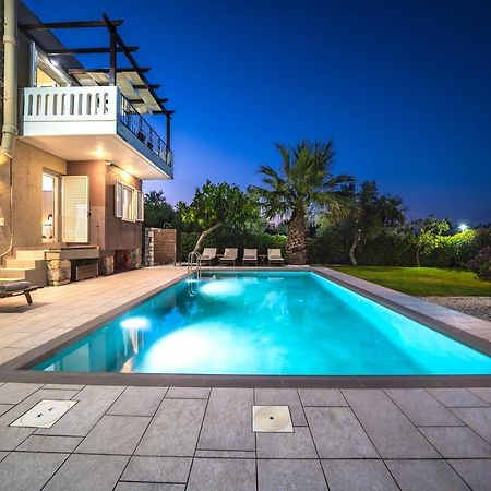 Petronila Luxury Villa With Heated Private Pool Κίσσαμος Εξωτερικό φωτογραφία
