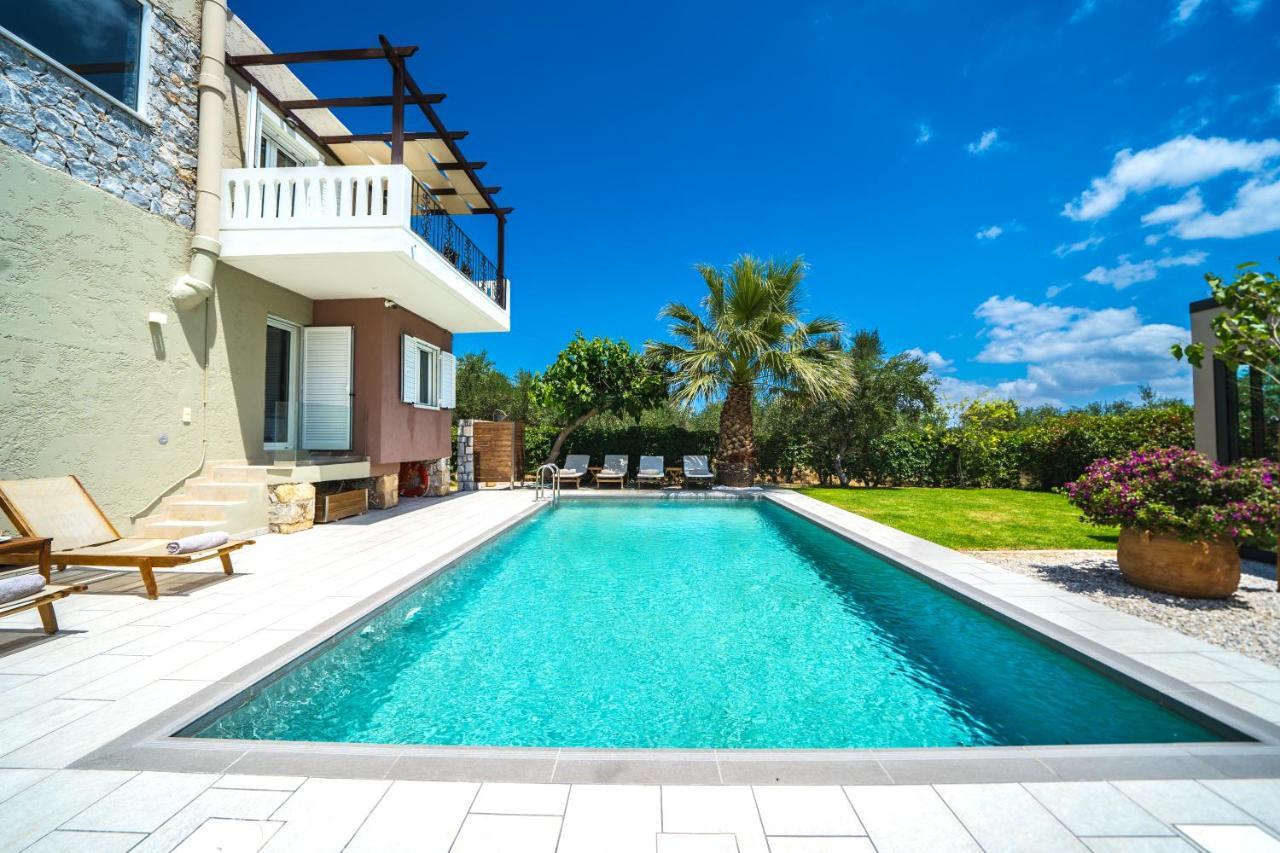 Petronila Luxury Villa With Heated Private Pool Κίσσαμος Εξωτερικό φωτογραφία