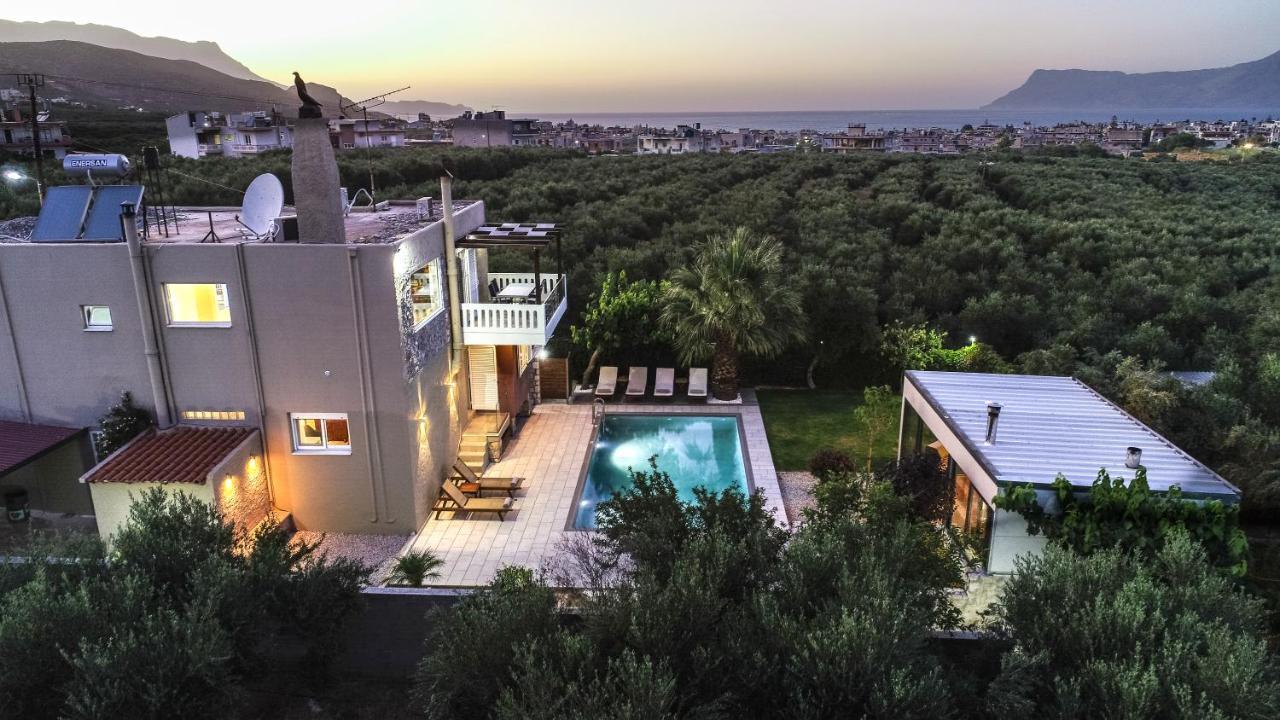 Petronila Luxury Villa With Heated Private Pool Κίσσαμος Εξωτερικό φωτογραφία